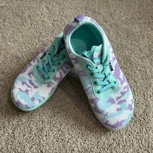 Zyen Wide Toe Box Barefoot Shoes Women's Size 40 / US Size 9 - 9.5 Camo Pastels